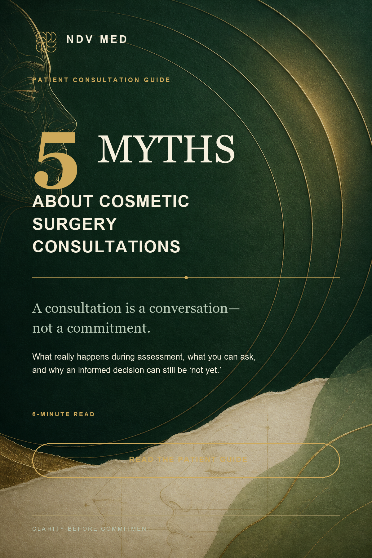 Five myths about cosmetic surgery consultations